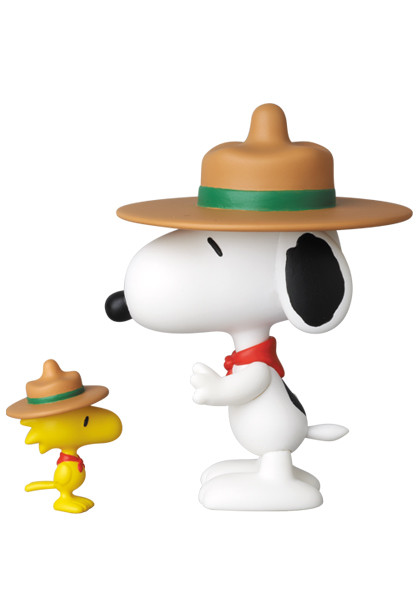 Snoopy (Beagle Scout), Peanuts, Medicom Toy, Pre-Painted